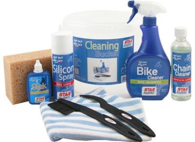 StarBluBIke   48/5000 Behälter mit Reinigungs- und Schmier- mitteln für das Fahrrad