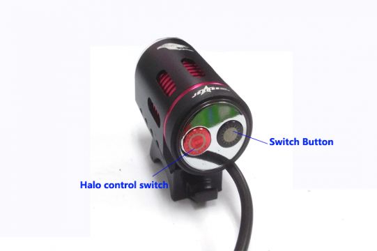 HighTec LED Fahrradlampe CREE XML T6 mit 2000lm inkl