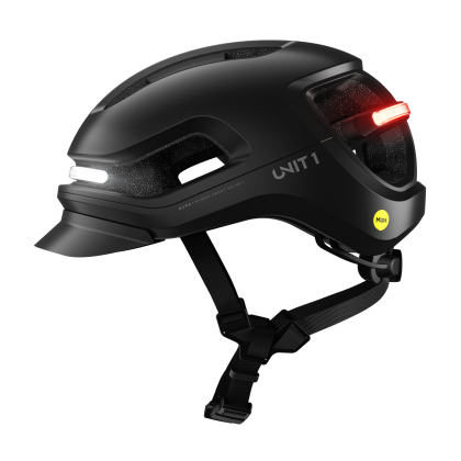 UNIT 1 AURA Smart Helm Blackbird mit MIPS