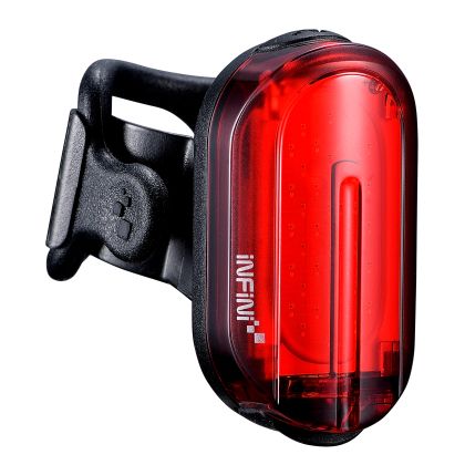 INFINI I‑210R OLLEY – USB‑aufladbares Rücklicht (20 Lumen) mit breitem Sichtwinkel