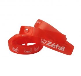 ZEFAL SOFT PVC RIM TAPES - Red - 26'' 22mm by pair