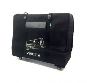 VINCITA SOFT TRANSPORT BAG FOR FOLDING BIKE ALL TYPES WITH WHEELS
