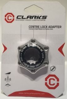 Clarks Centre Lock to 6-bolt Disc Adapter