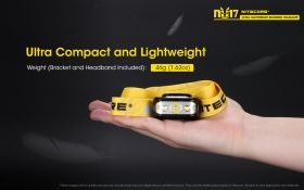 NITECORE NU17 - 130 Lumen Head Light USB Rechargable