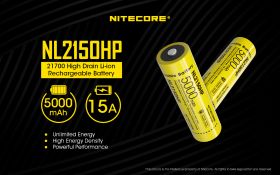 NITECORE NL2150HP type 21700 Li-Ion battery 5000mAh