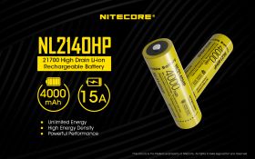 NITECORE NL2140HP type 21700 Li-Ion battery 4000mAh