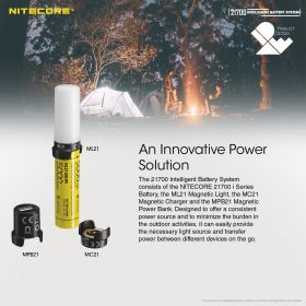 NITECORE Intelligent Battery System NL2150HPi type 21700BS