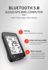 iGPSPORT iGS320 GPS BIKE COMPUTER