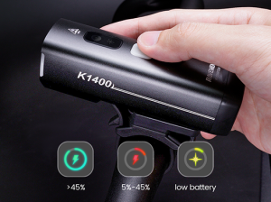 RAVEMEN K1400 USB-C bike light