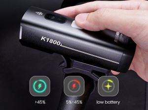 RAVEMEN K1800 USB-C bike light