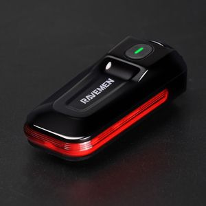 RAVEMEN CL50 – Ultra‑kompaktes Rücklicht (50 Lumen, 300° Sichtbarkeit, Bremslichtfunktion)