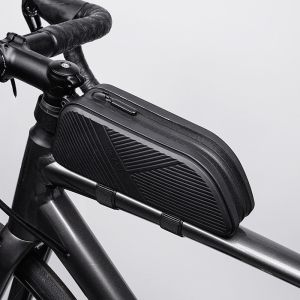 RAVEMEN CB01 – Waterproof Bike Frame Bag (IPX7, Slim‑Edge Design, 225×65×90 mm)