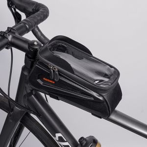RAVEMEN CB11 – Oberrohrtasche mit Handyhalter (Hard‑Shell, Wasserdicht, bis 6,5")