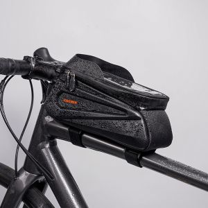 RAVEMEN CB11 – Oberrohrtasche mit Handyhalter (Hard‑Shell, Wasserdicht, bis 6,5")